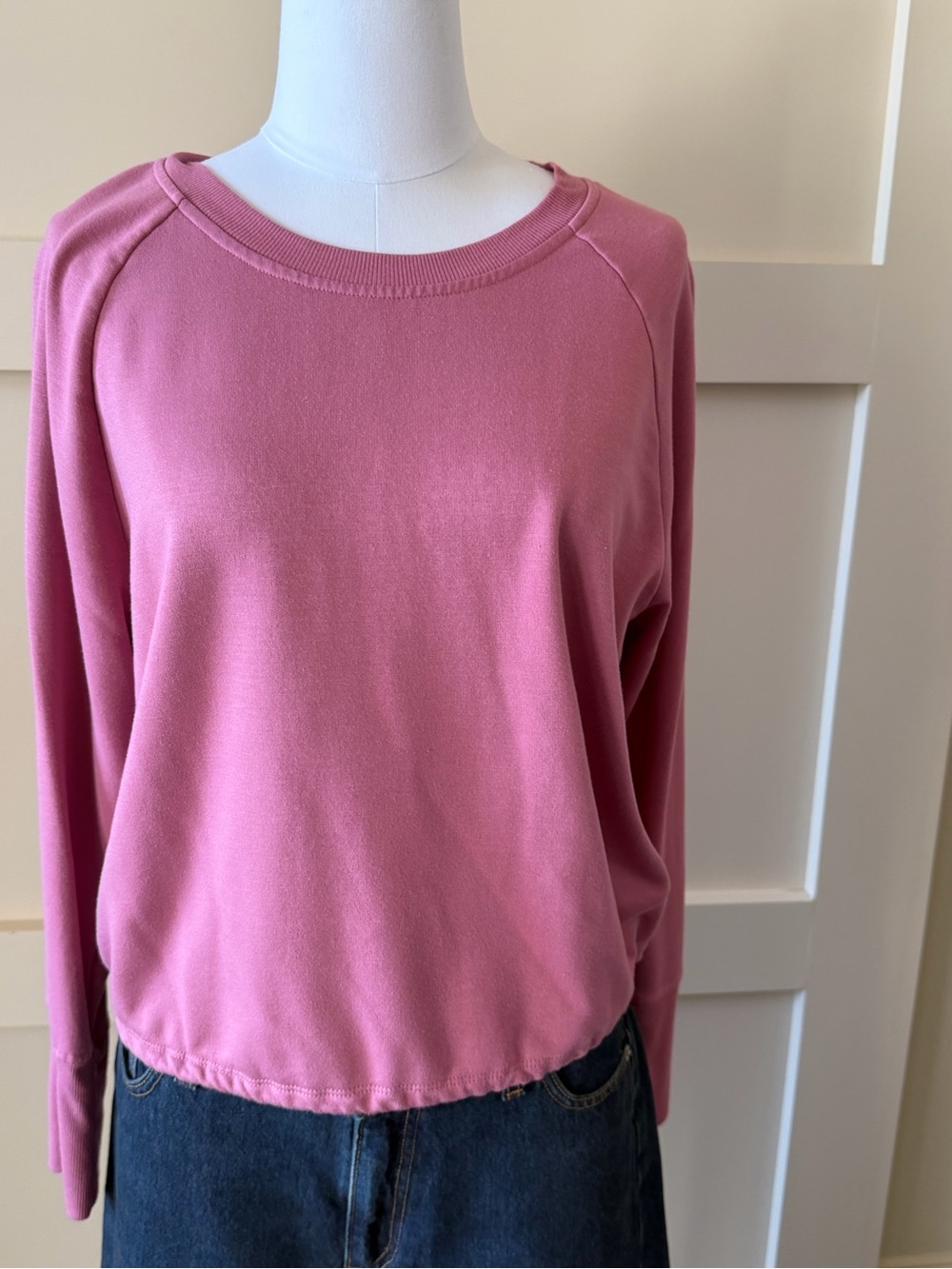 Wander Rose Pink Crewneck Sweatshirt